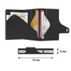 Peněženka TRU VIRTU TWIN Click & Slide Nappa Black - Exkluzivní peněženka jako součást image i praktický pomocník. Gravírujeme přesným vláknovým laserem. Zboží skladem, expedice do 24h. 