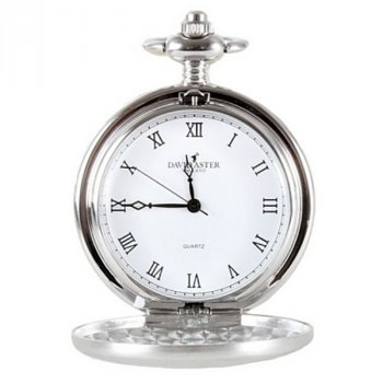 Kapesní otvírací hodinky David Aster, stříbrné - Kapesní hodinky z doby, kdy se ještě nespěchalo. Gravírujeme podle vašeho zadání! Přesně, rychle, kvalitně. Zboží skladem, expedice do 24h.