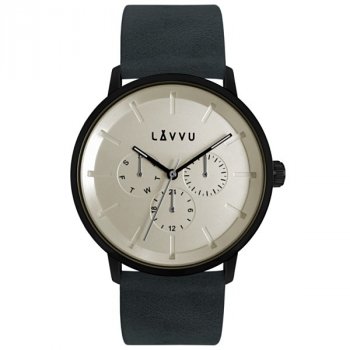 Hodinky LAVVU TROMSØ Indigo blue, pánské - Špičkové pánské náramkové hodinky. Gravírujeme podle vašeho zadání! Přesně, rychle, kvalitně. Zboží skladem, expedice do 24h.