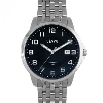 Hodinky LAVVU NARVIK Blue, pánské - Špičkové pánské náramkové hodinky. Gravírujeme podle vašeho zadání! Přesně, rychle, kvalitně. Zboží skladem, expedice do 24h.