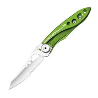 Nůž SKELETOOL KBX Sublime Green, LEATHERMAN - s gravírováním