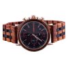 Hodinky TIMEGENT Elysium, dřevěné, pánské - Náramkové hodinky s luxusním dřevěným řemínkem a možností gravírovaného věnování. Skvělý dárek! Skladem, expedice do 24h.