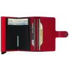 Peněženka SECRID Miniwallet Original Red-Red - Inovativní peněženka nejmodernějšího střihu s možností personifikace laserovým gravírováním. Zboží skladem, včetně rytí expedujeme do 48h.   