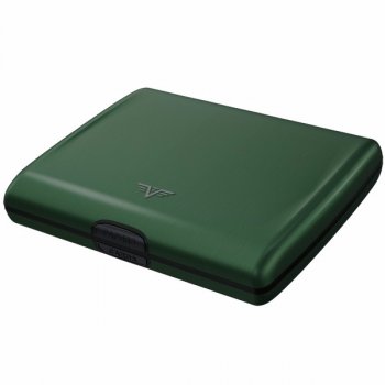 Hliníková peněženka TRU VIRTU RAY Papers & Cards Green Hunt - s laserovým gravírováním