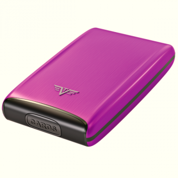 pouzdro TRU VIRTU RAZOR Credit Card Case Purple Rain - s laserovým gravírováním