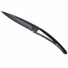 Nůž deejo Black, carbon, 37g, ONE HAND, 1GC500 - s gravírováním