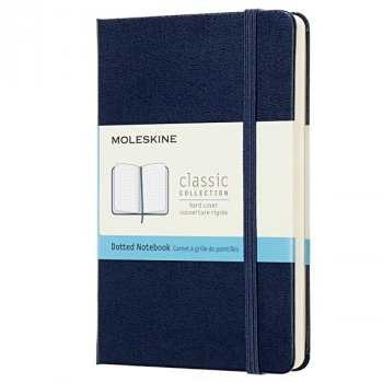 Zápisník MOLESKINE tečkovaný T/S modrý